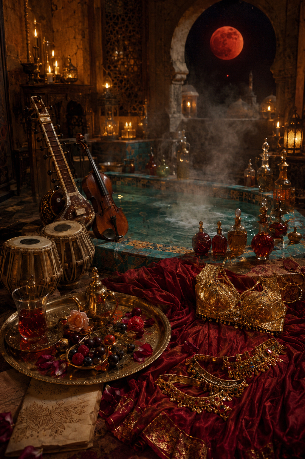 The Apothecary of Dancing Moons postcard